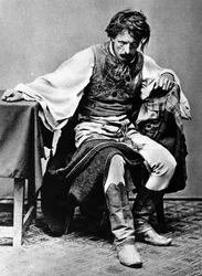 Estudo fotográfico para a pintura «O último dia de um condenado», c. 1869